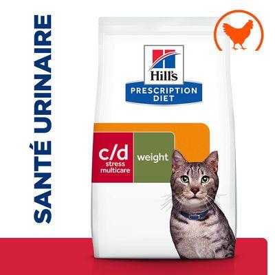 Hill's Prescription Diet c/d Urinary Stress + Metabolic pour chat