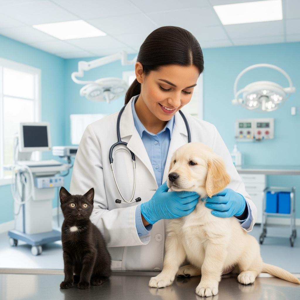 Vétérinaire professionnel